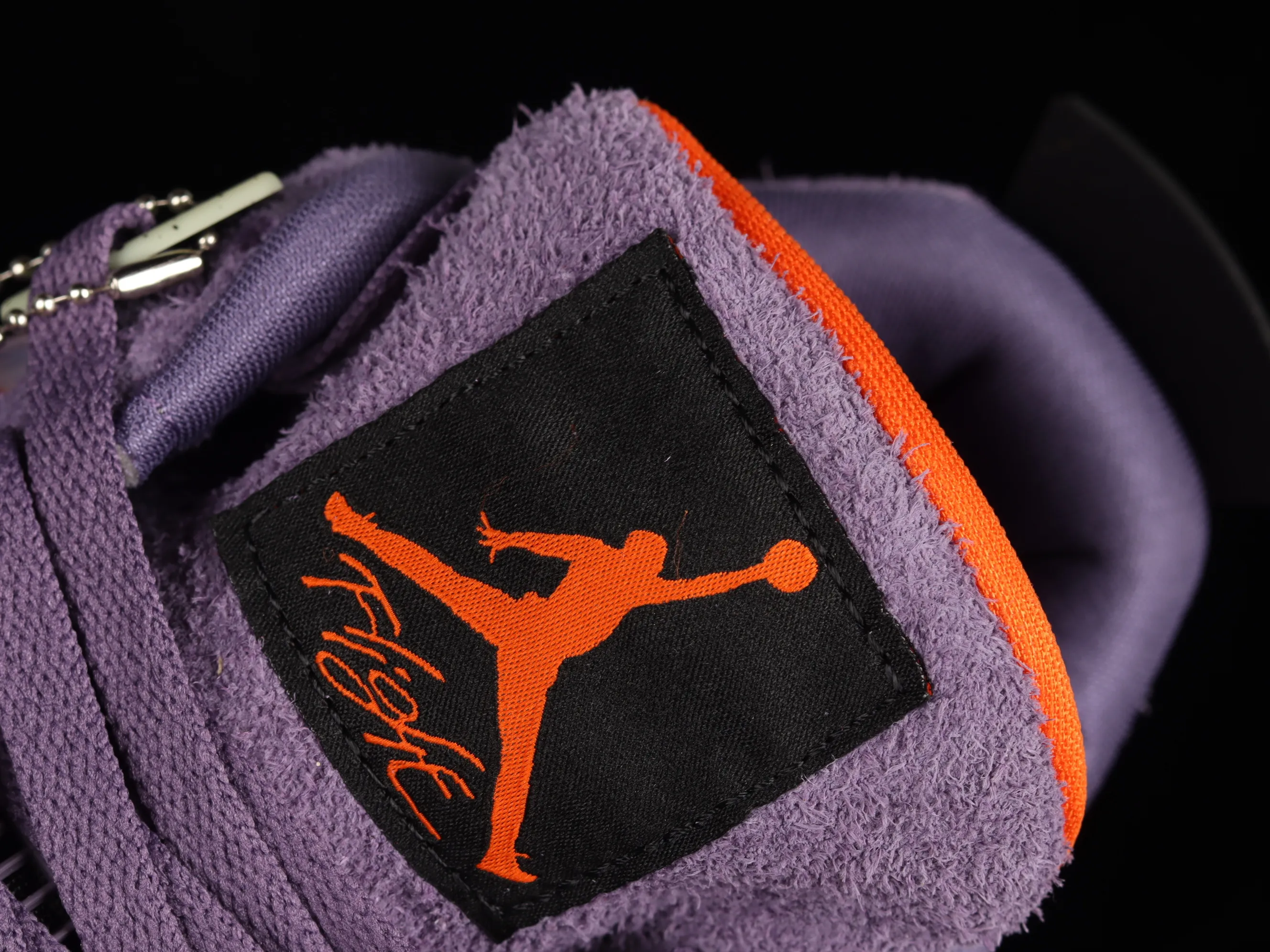 All categories Air Jordan Jordan series basketball shoes Air Jordan 4 Air Jordan 4 Retro "Canyon Purple" AJ4 Joe 4 purple suede basketball shoes AQ9129-500